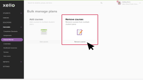 Bulk manage plans page. There is an Add courses tile, and a Remove courses tile. A cursor is selecting Remove courses